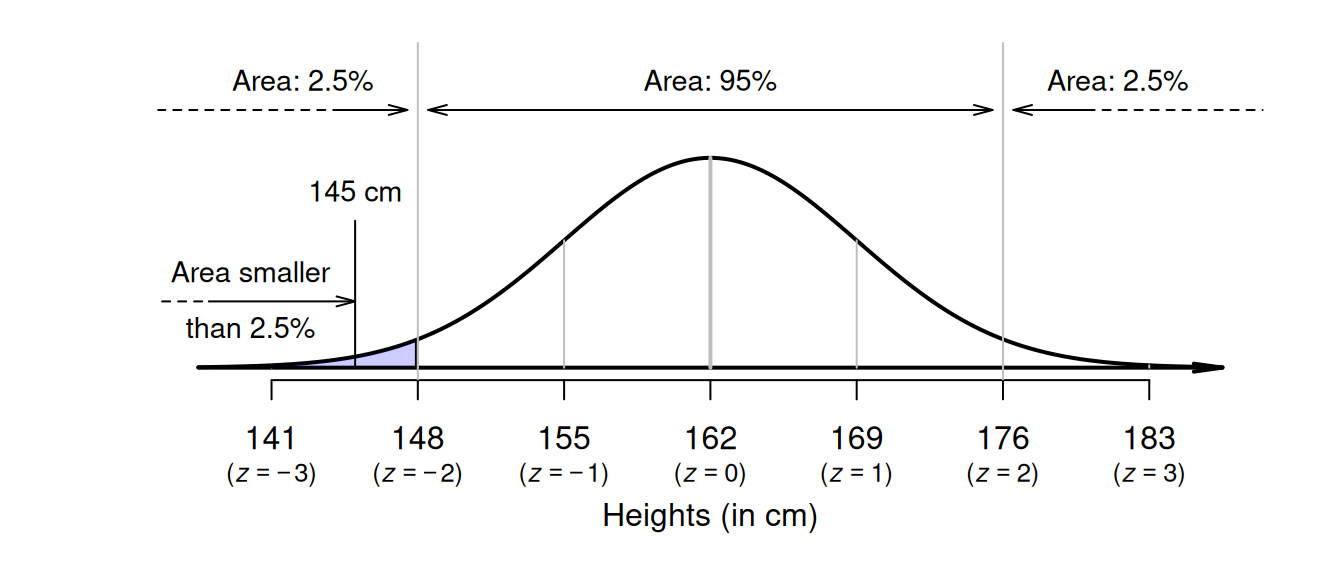 What proportion of Australian adult females are shorter than $145\cms$?